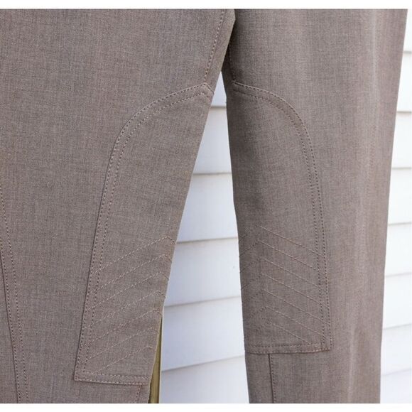 Talbots Brown Twill Stretch Equestrian Riding Pants - Picture 7 of 10